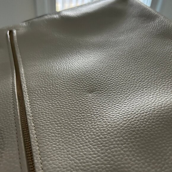 Kate Spade Matthews Drive Pebbled Leather Holland Satchel - Black and Ivory - Picture 15 of 16